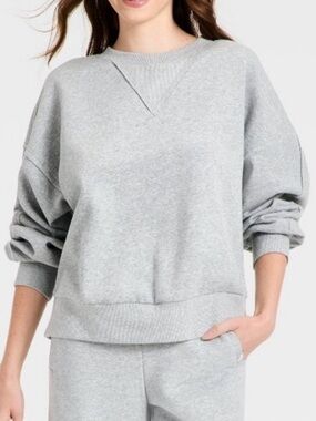 JoyLab Cozy Heather Gray Sweatshirt
